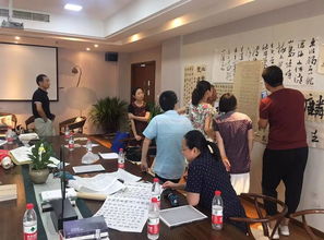 海尚藝苑周五客廳書法正式開講 開啟文化藝術交流新篇章