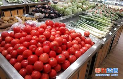 蔬菜價格穩(wěn)中有降，西紅柿批發(fā)價上周降幅達7.5%